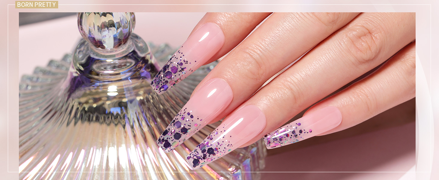 Glitter Sequins Gel Nail Polish
