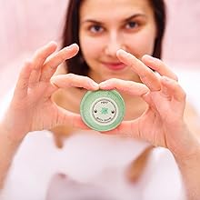 Woman in tub - bath bombs
