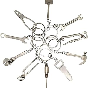 652☆ 新品 AUTO art キーホルダー ミニチュア工具 ストラップ Amazon.co.jp: 正直屋 工具キーホルダー 自転車 キーホルダー