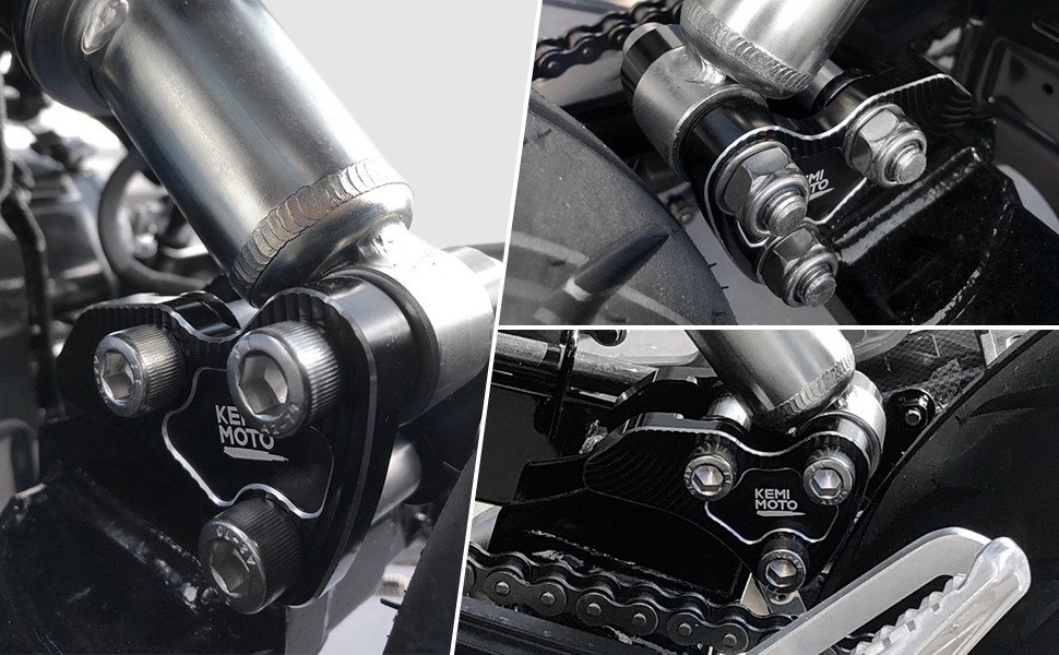 KEMIMTO Motorcycle Rear Shocks Lowering Kit Compatible with GROM MSX125 2022 2023