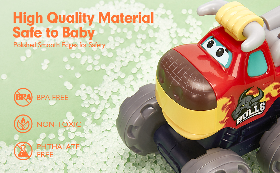 hahaland Toy Cars for 1YearOld Boy Monster Truck Toy