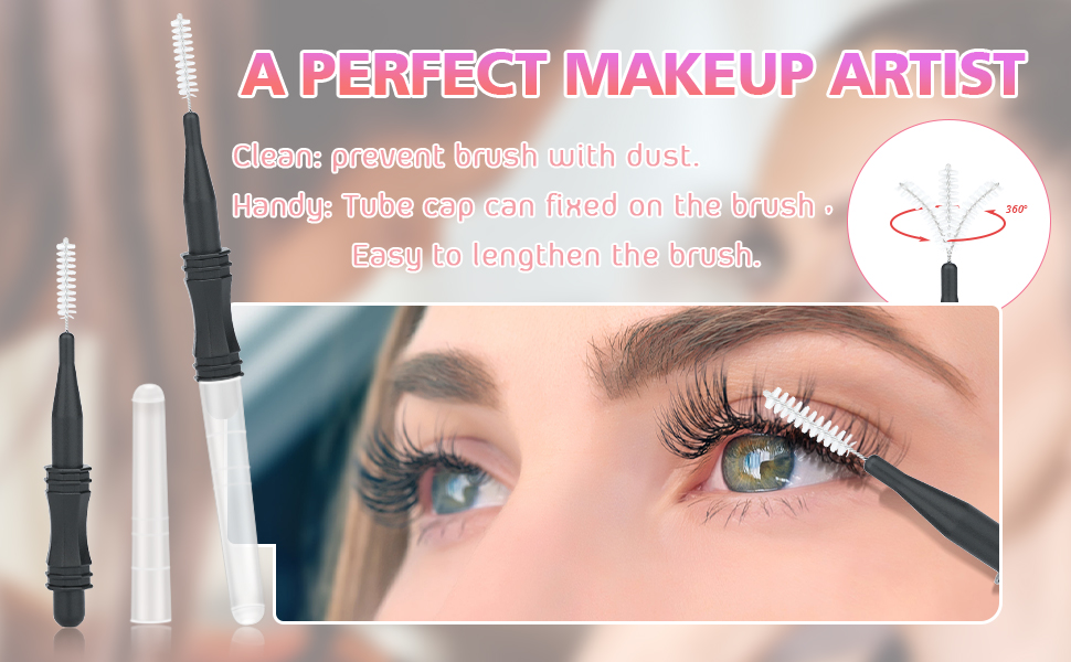 Eyelash and Eyebrow Comb Brush 