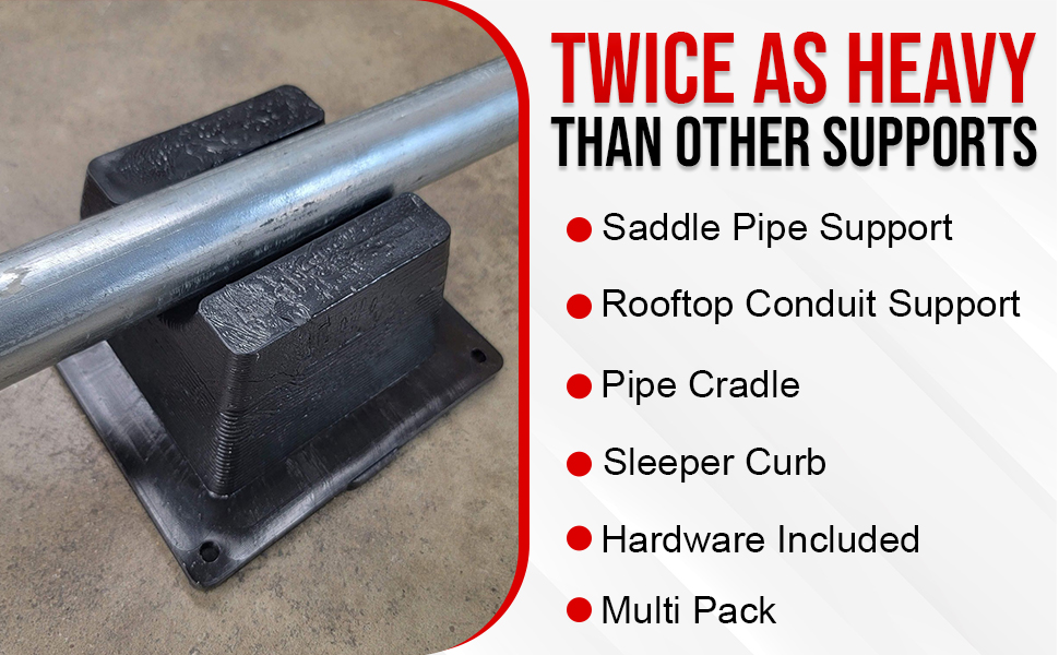  Mini Rooftop Pipe Support