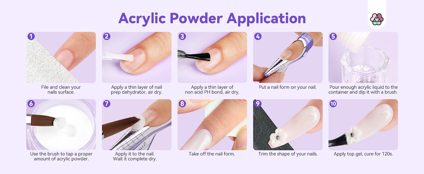 acrylic nail kit