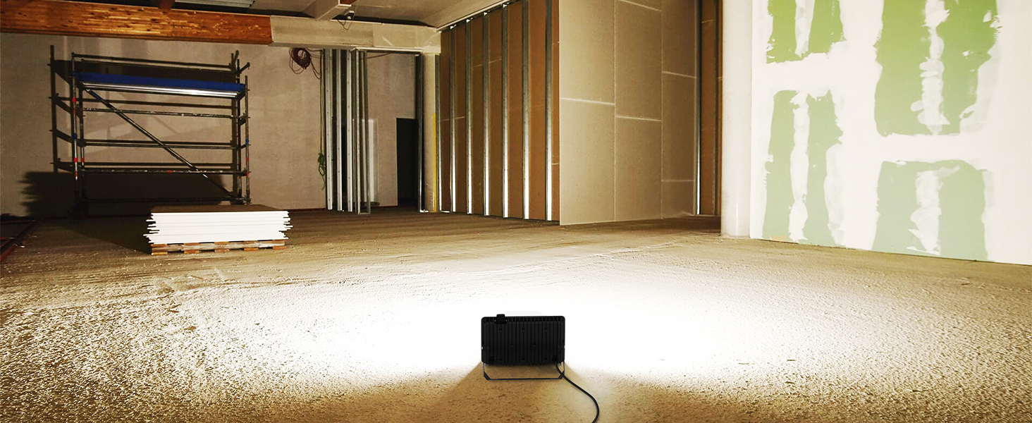 outdoor flood lights plug in