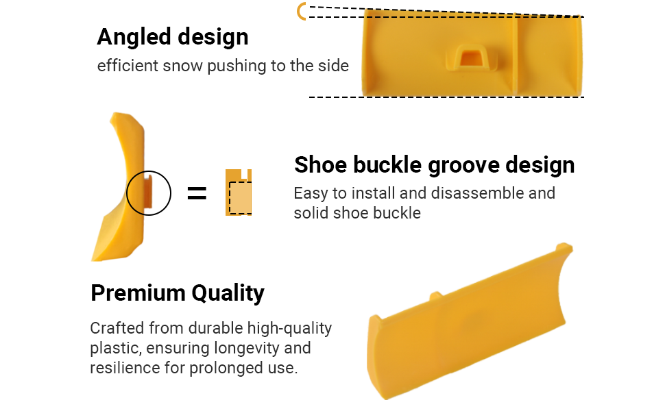 Snow Plow Attachments for Crocs Enhance Your Crocs with