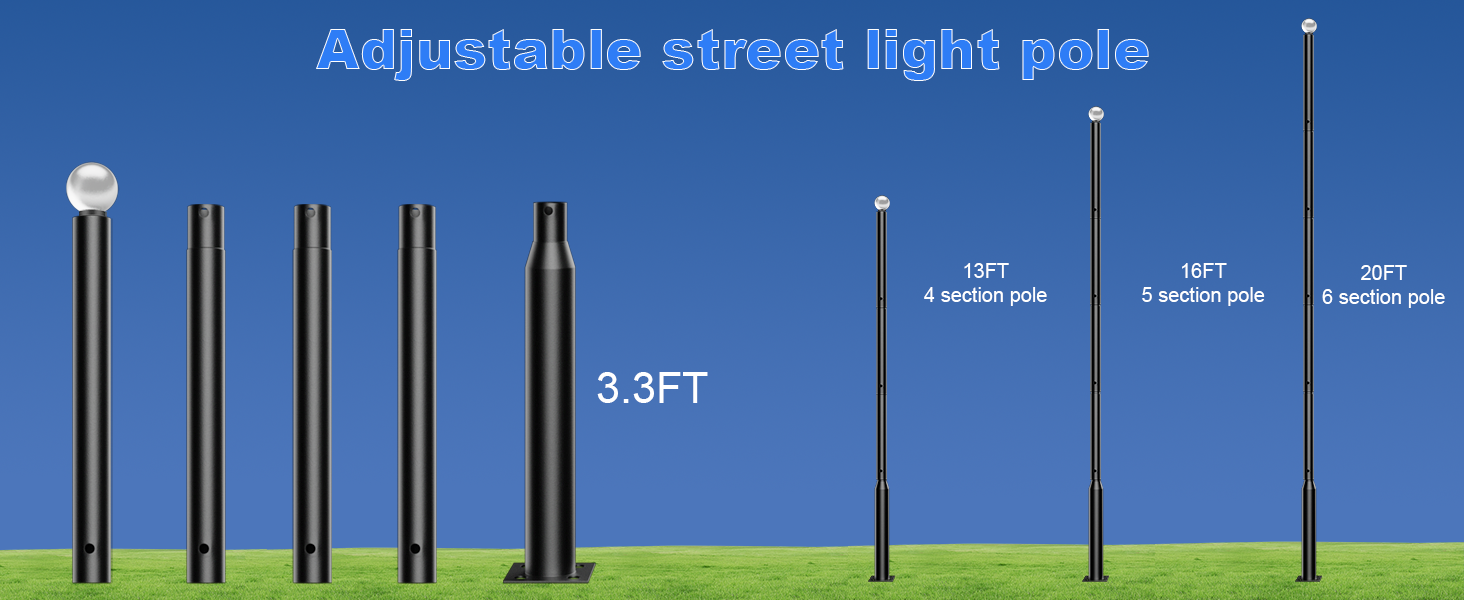 LOYOELE Street Light Pole