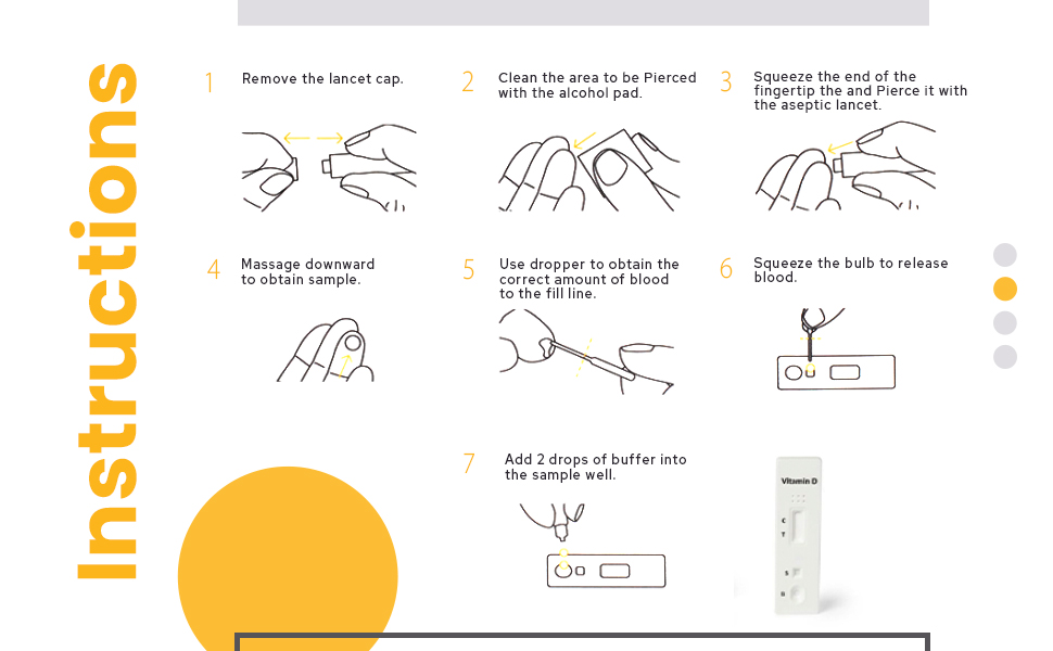 Newfoundland Vitamin D Test Kit UV Deficiency Detection 99