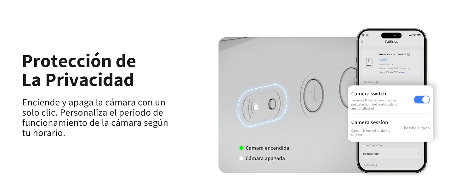 PETKIT Comedero Gato Automatico con Cámara