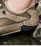 Italienische, handgefertigte, atmungsaktive, rutschfeste Mesh-Wanderschuhe for Herren, wasserdich...