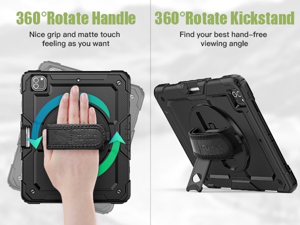 SEYMAC stock 12.9インチiPad Pro ブラック Amazon.com: SEYMAC stock Case for iPad Pro 12.9'' 2022/2021