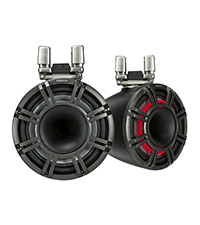 KMMTES KICKER 未使用 KMMTES (40KMMTES) 2個セット/黒 10cm マリンタワーBOX キッカー