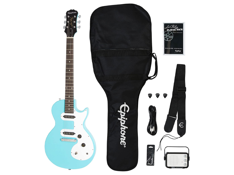 Amazon.com: Epiphone Les Paul Melody Maker 入門包| 包括迷你