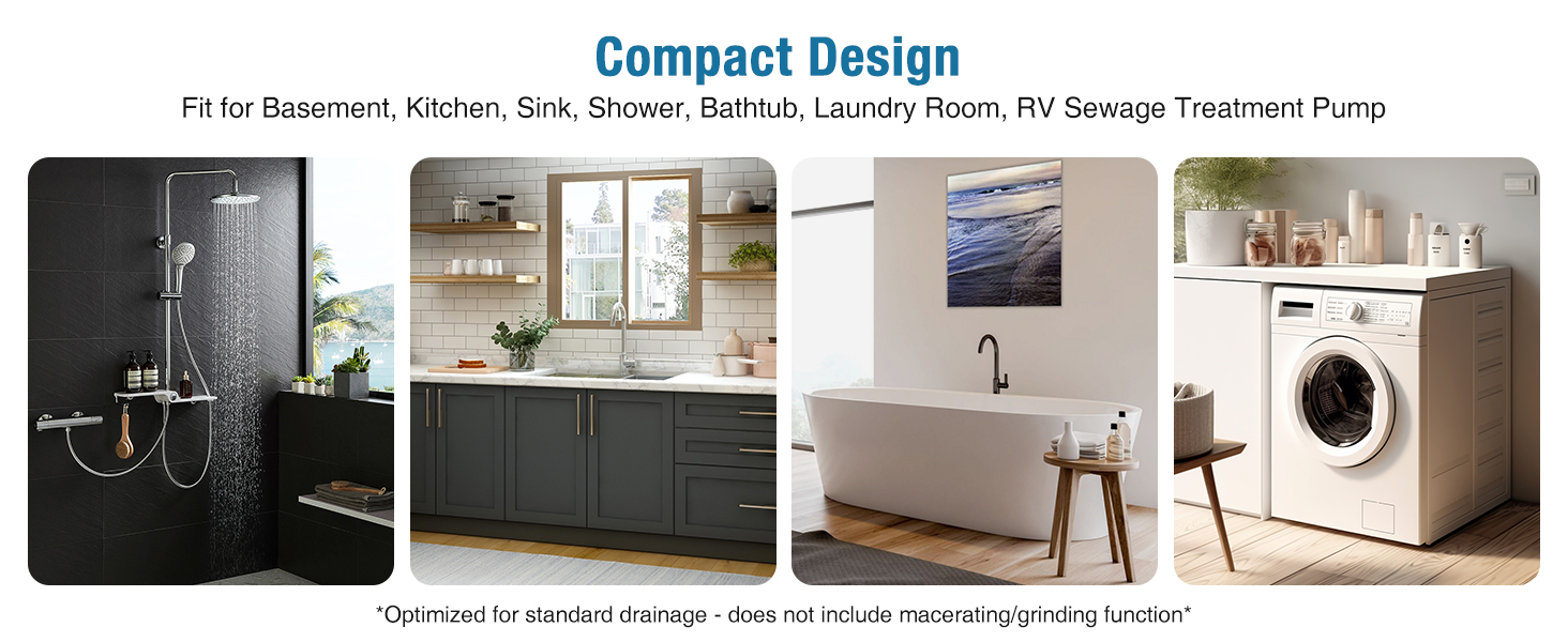 Compact design fit for various scenes