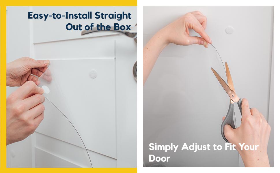 PROTECTO Deur Scratch Protector Hond AntiKras Guard voor meubels, raam