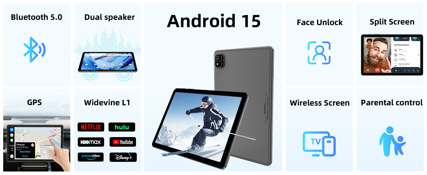 large screen tablet