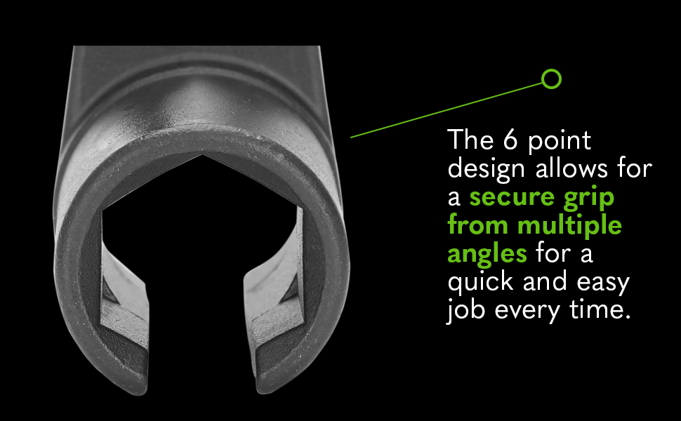 OEMTOOLS 25249 Oxygen Sensor Crowfoot Wrench, Reliable