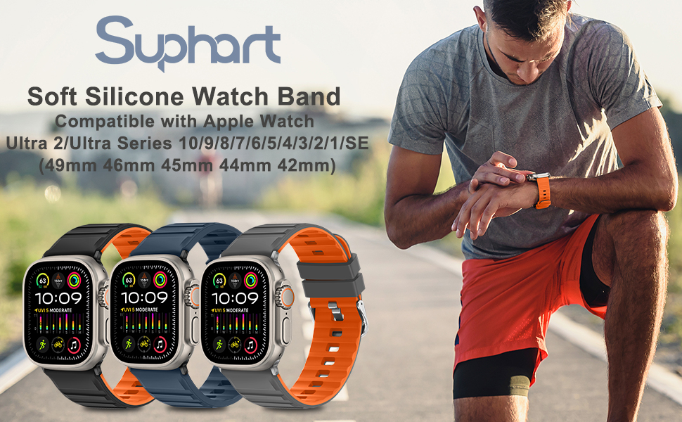 Amazon.com: Suphart Bands Compatible with Apple Watch Band