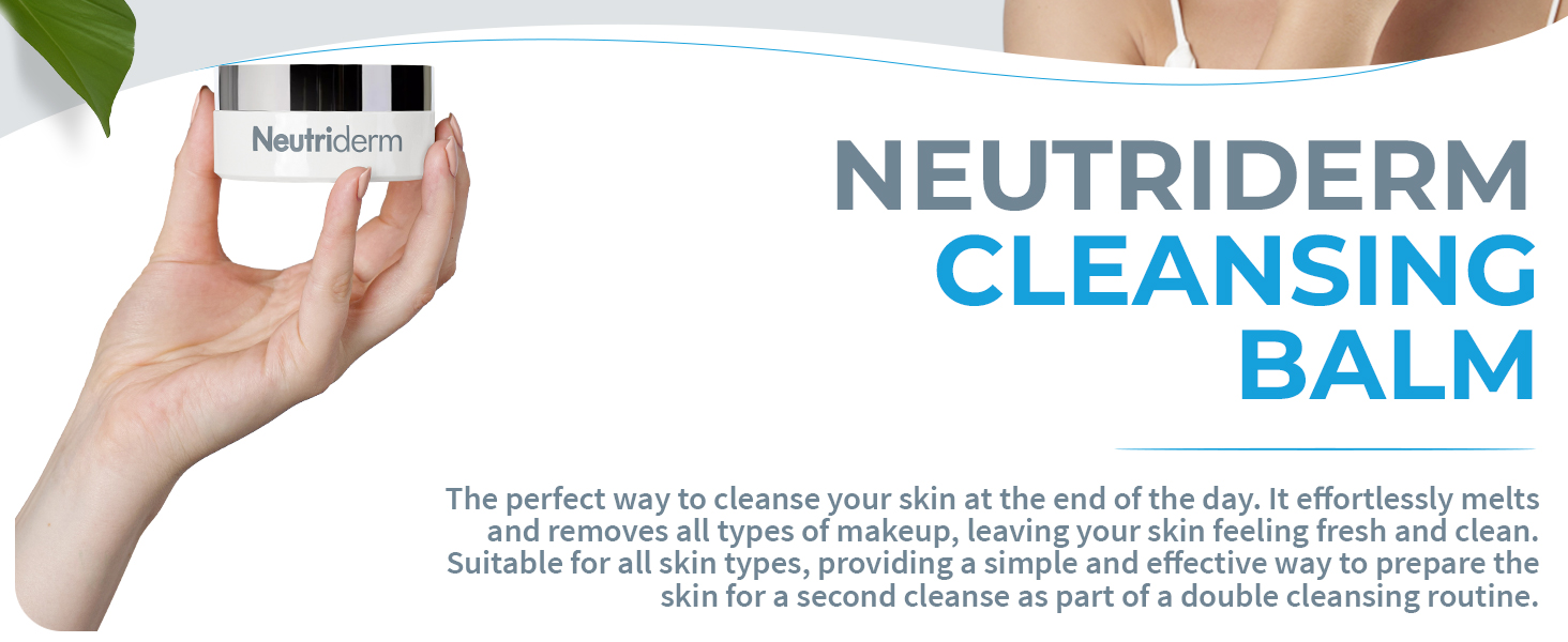 Neutriderm Cleansing Balm Makeup Remover with Vitamin E