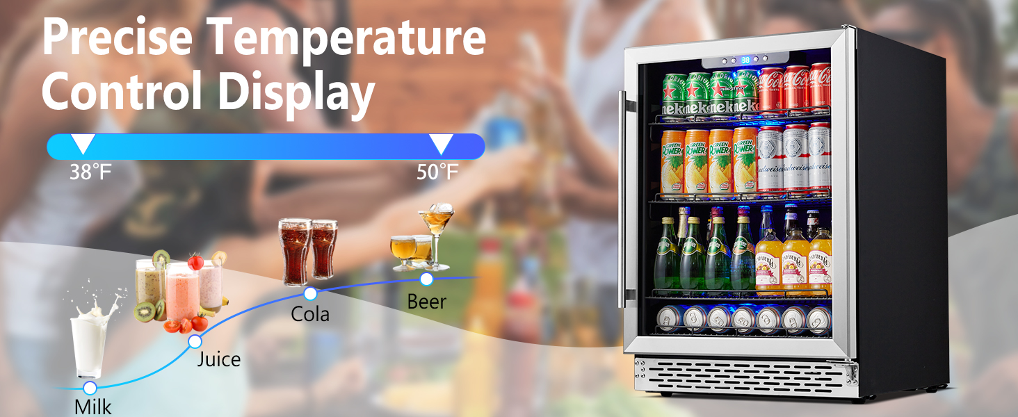temperature control display