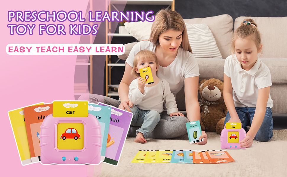 Learning Toys for 2 Year olds Girls, 224 Sight Words Speech