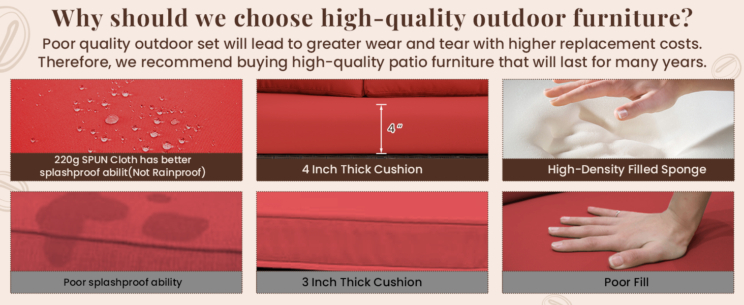 patio conversation set