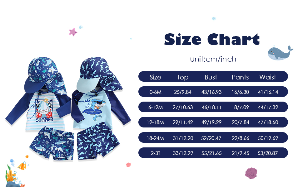 Kid Swimwear Bathing Suit UPF 50+