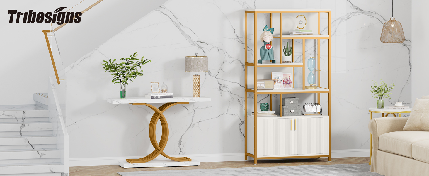 modern bookcase display cabinet bookshelf nightstand combo white wooden shelves standing