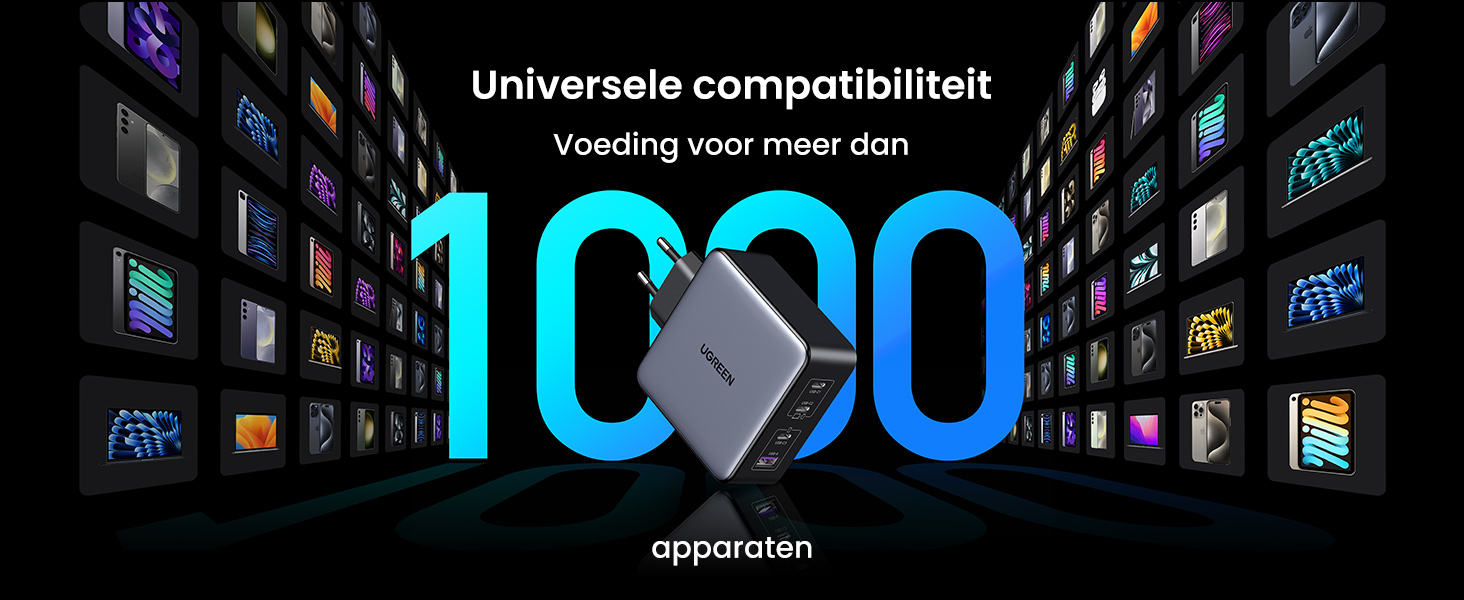 160w usb c oplader mini-lader 140w 4 poort macbook usb c charger 100w iphone s23