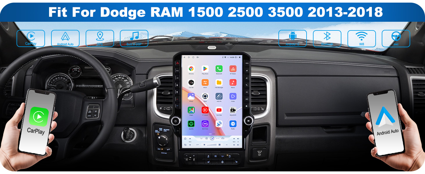 Dodge RAM 1500 2500 3500 Stereo