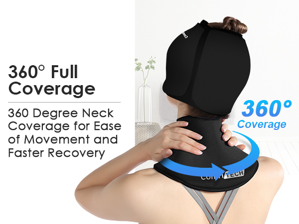 comfitech migraine ice head wrap