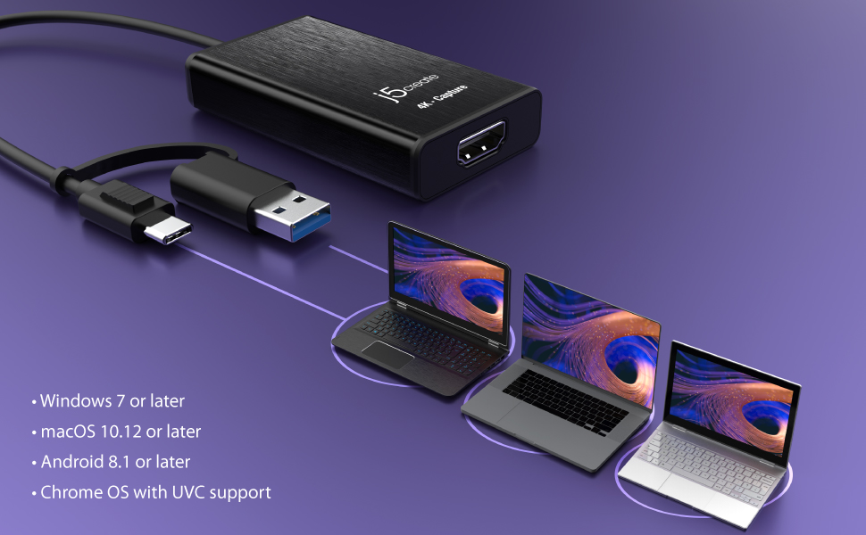 Amazon.co.jp: j5create 4k30fps 録画配信 HDMI キャプチャー