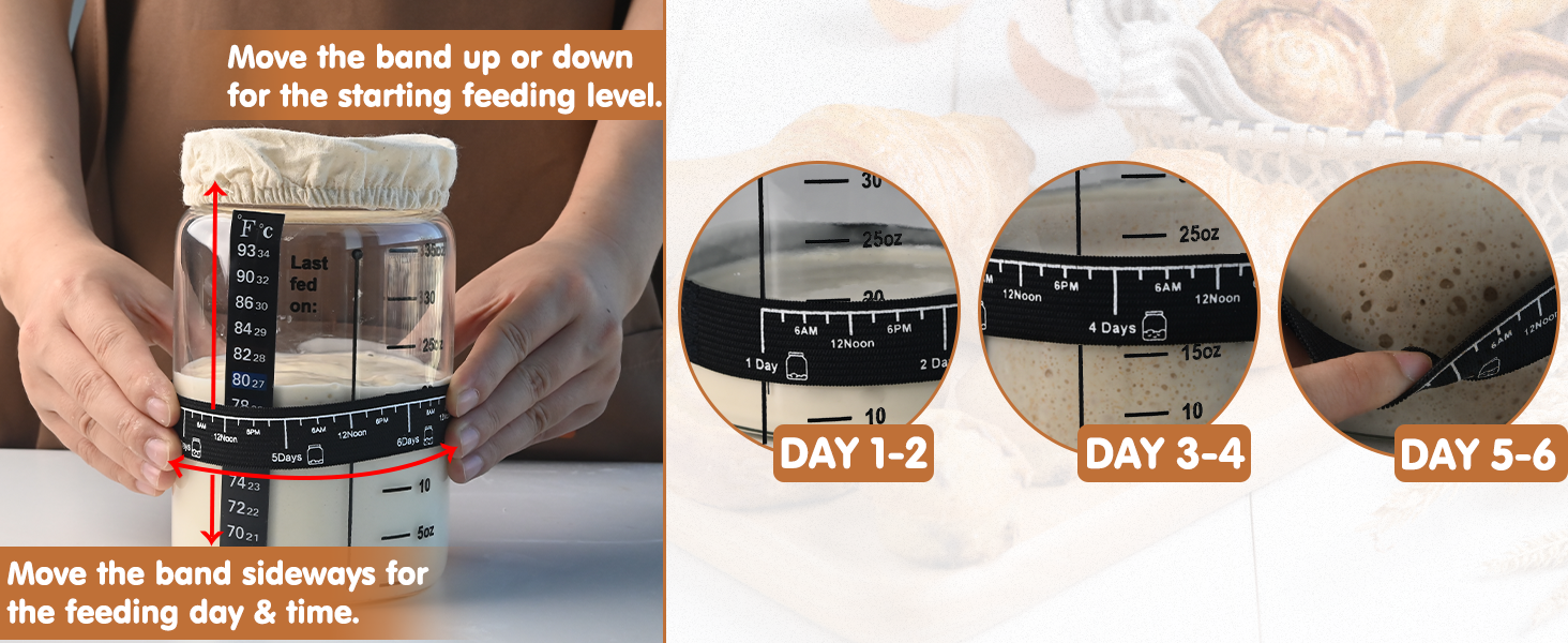 Sourdough Starter Kit, Sourdough Bread Baking Supplies