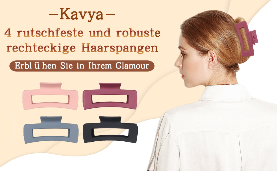 haarklammer groß dickes haar