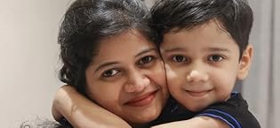 happy parent hugging son