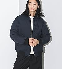 Amazon | [ナノ・ユニバース] 西川ダウン(R)」リバーシブルMA-1