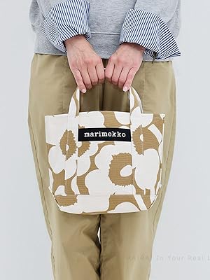 Amazon | marimekko Pieni Unikko Seidi トートバッグ コットン