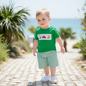 Green Farm Short Sleeve Set