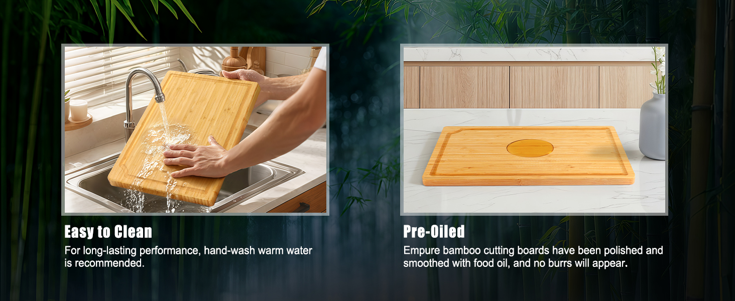butcher block chopping board
