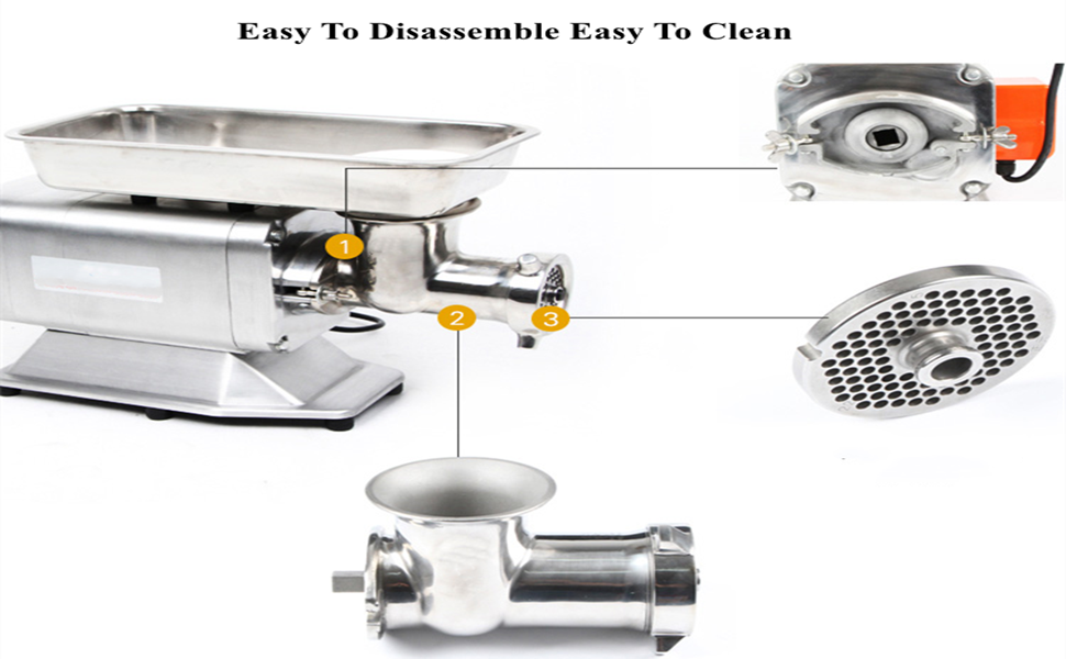 Meat Grinder Stainless Steel Disc Meat Mincer Plate with 5/7mm Holes
