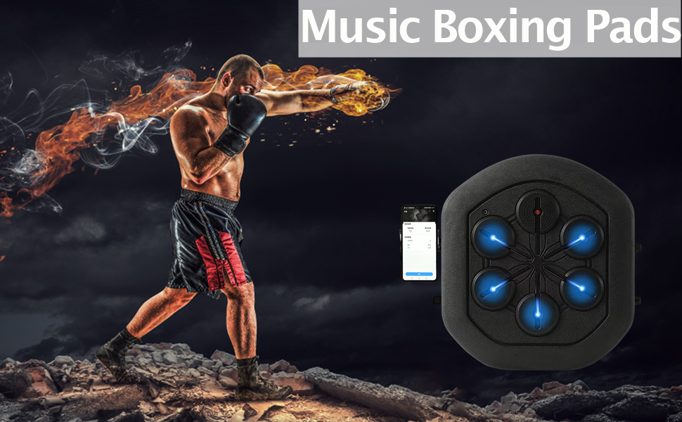 Musical Boxing Machine, Boxing Training Machine Home Wall Mount Music