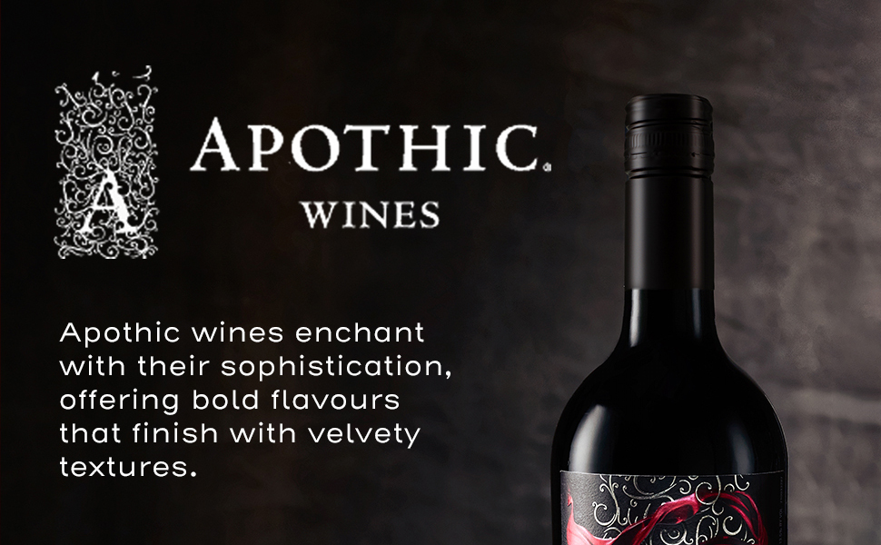 Apothic Sauvignon, Californian Red Wine, 6x 750ml bottles