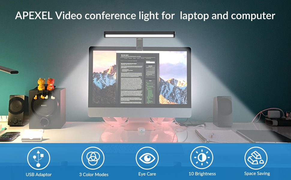 Video Conference Lighting for cam