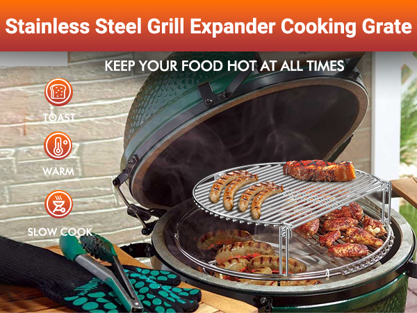 Amazon.com : Charkettle Stainless Steel Grill Expander