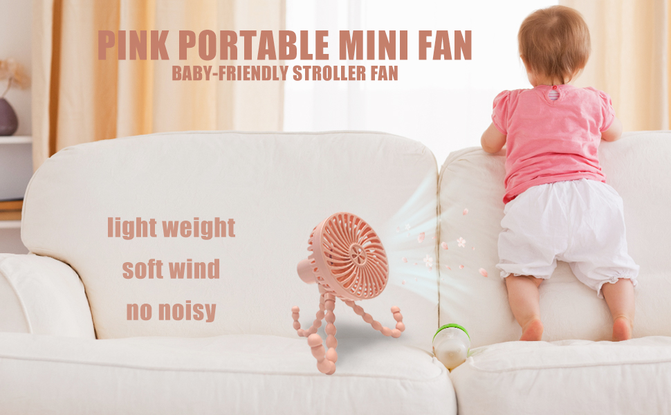 pink fan