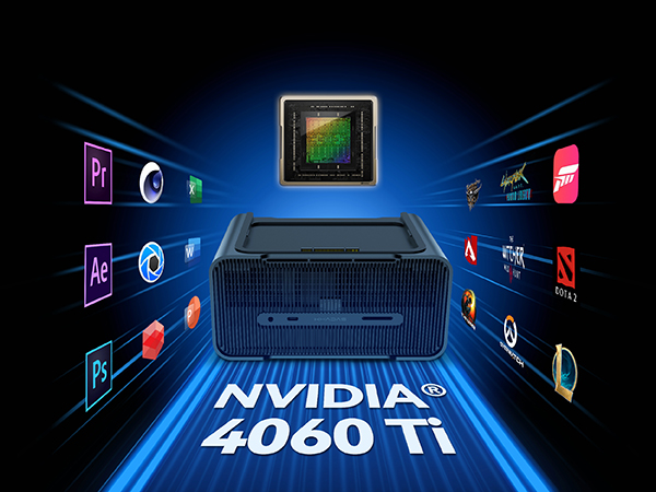 グラフィックボード・グラボ・ビデオカード Khadas Mind Graphics RTX4060 Ti 16GB レビュー】 Khadas Mind Graphics：コンパクトに多機能！TB4
