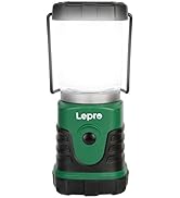 Lepro Portable LED Camping Lantern, 350LM Bright Camping Light with 4 Lighting Modes Battery Powe...
