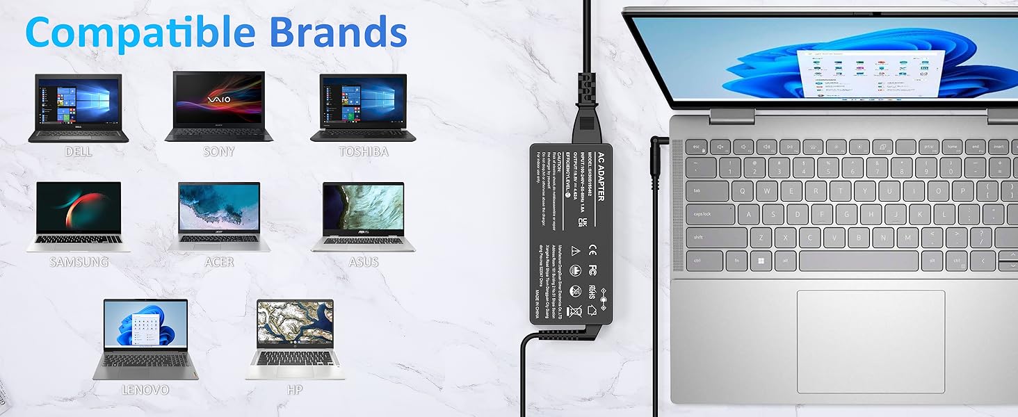 laptop universal charger 90 watt,laptop power adapter plug,notebook charger universal sony
