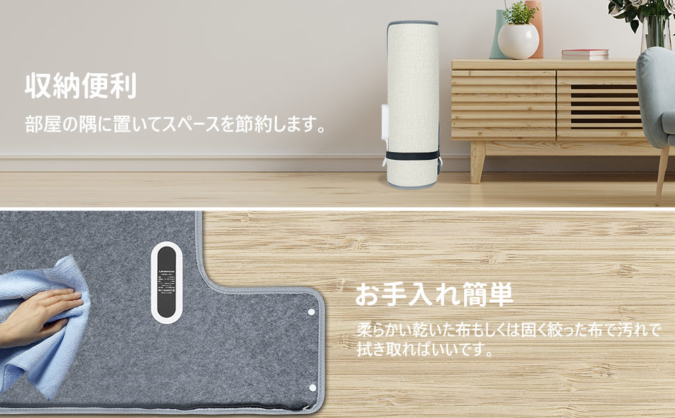 Amazon | パネルヒーター LIPONTAN デスクヒーター 3段階温度