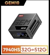 Amazon.co.jp: AOOSTAR GEM12max ミニPC ryzen7 8845HS 780M 8C/16T